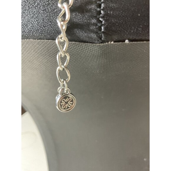 Silver-Tone Adjustable Three-Layered Chain Necklace For Women - Picture 3 of 5